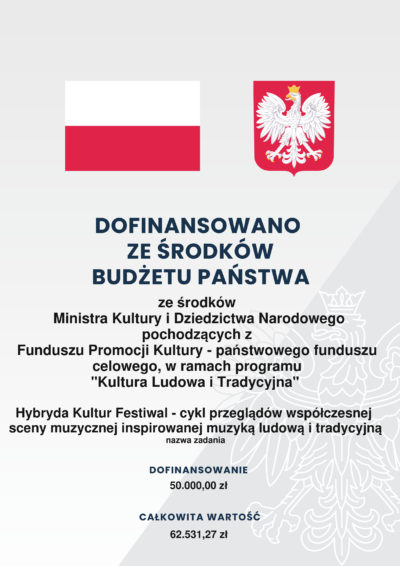 Dofinansowano ze środków budżetu państwa